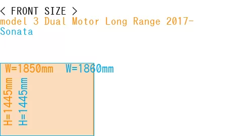 #model 3 Dual Motor Long Range 2017- + Sonata